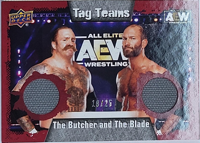 Base Tag Team Mat Relic Red The Butcher and The Blade
