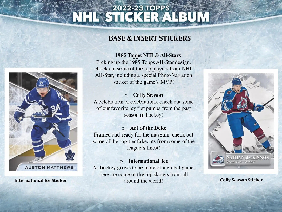 2022-23 Topps NHL Sticker Collection