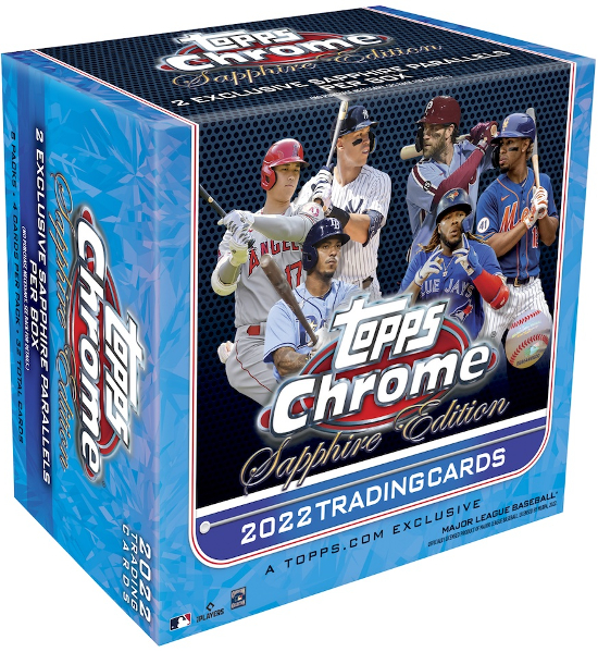 2022 Topps Chrome Sapphire Edition Baseball Card Checklist