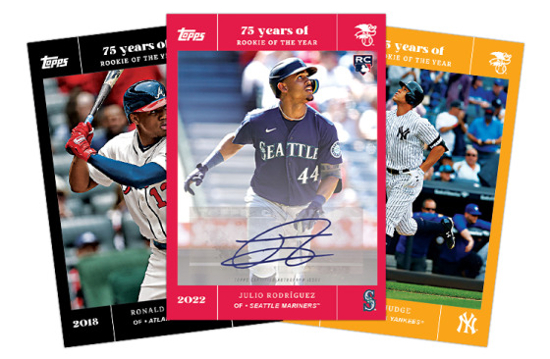 2022 Topps MLB Rookie of the Year 75th Anniversary 2022 Topps MLB Rookie of the Year 75th Anniversary