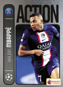 Action Foil Kylian Mbappe MOCK UP