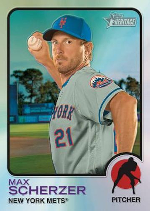 Base Chrome Refractor Max Scherzer MOCK UP Base Chrome Refractor Max Scherzer MOCK UP