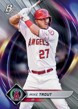 Base Mike Trout MOCK UP