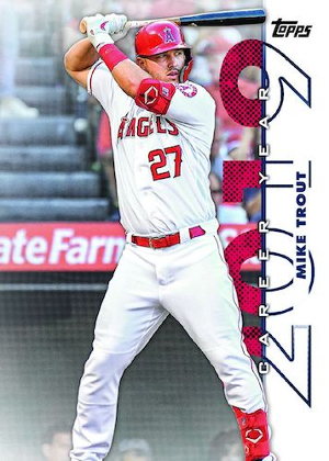 Career Year Mike Trout MOCK UP
