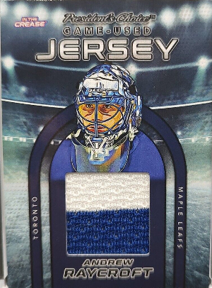 Game-Used Jersey Andrew Raycroft