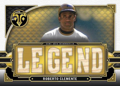 Triple Threads Relic Legend Roberto Clemente MOCK UP