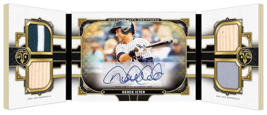Windows into Greatness Auto Relic Book Derek Jeter MOCK UP Windows into Greatness Auto Relic Book Derek Jeter MOCK UP