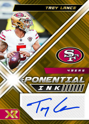 X-Ponential Ink Gold Trey Lance MOCK UP X-Ponential Ink Gold Trey Lance MOCK UP