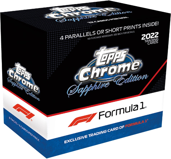 2022 Topps Chrome Sapphire Edition Formula 1