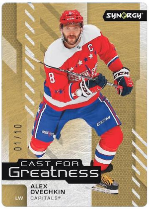 Cast for Greatness Gold Alex Ovechkin MOCK UP