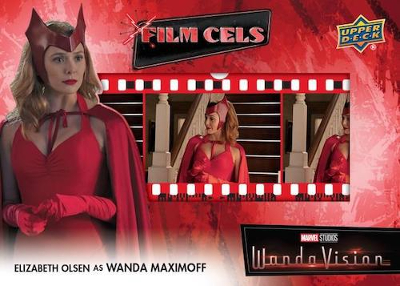 Film Cels Elizabeth Olsen as Wanda Maximoff MOCK UP