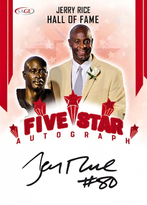 Five-Star Auto Jerry Rice Hall of Fame MOCK UP