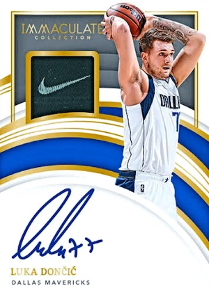 Patch Auto Tag Luka Doncic MOCK UP