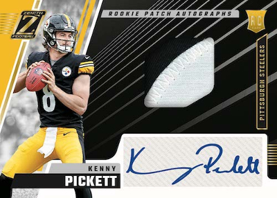 Rookie Patch Auto Kenny Pickett MOCK UP