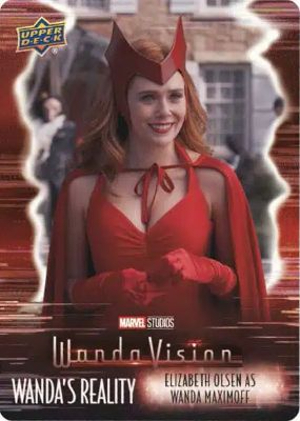 Wanda's Reality Elizabeth Olsen as Wanda Maximoff MOCK UP