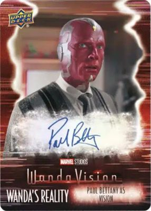 Wanda's Reality Paul Bettany as Vision MOCK UP