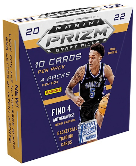202223 Panini Prizm Draft Picks Collegiate Basketball Card Checklist