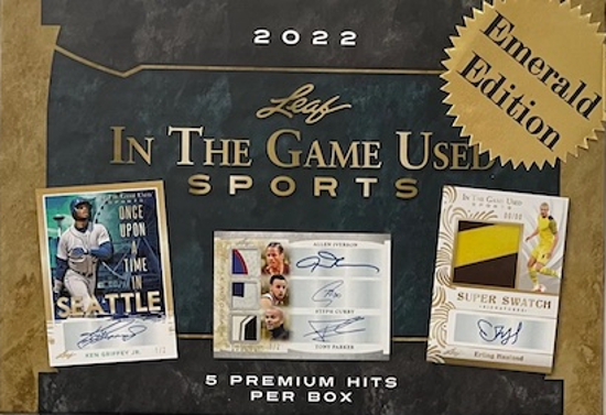 2022 In The Game Used Multi-Sport