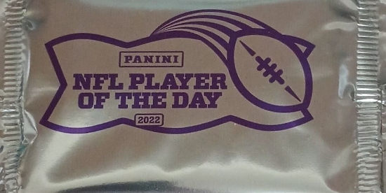 2022 Panini NFL Player of the Day Football