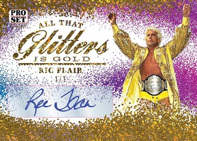 All That Glitters is Gold Auto Ric Flair MOCK UP