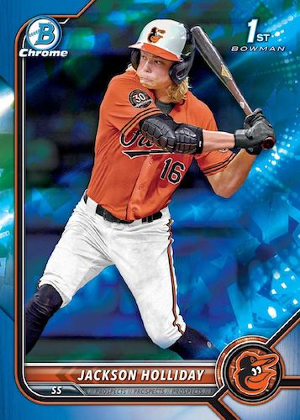 Base Chrome Prospects Jackson Holliday MOCK UP