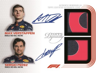 Dynasty Constructor Team Dual Relic Auto Max Verstappen, Sergio Perez MOCK UP Dynasty Constructor Team Dual Relic Auto Max Verstappen, Sergio Perez MOCK UP