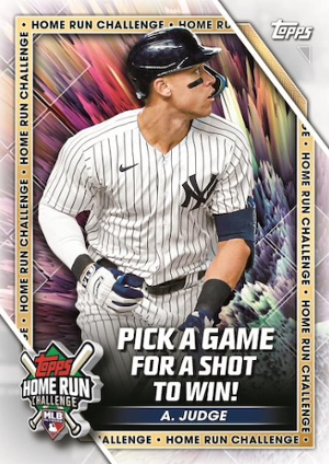 Home Run Challenge Aaron Judge MOCK UP