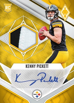 RPS Rookie Auto Jersey Yellow Kenny Pickett MOCK UP