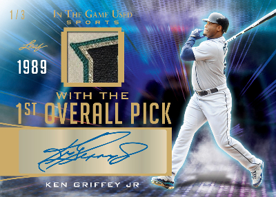 With the First Overall Pick Ken Griffey Jr MOCK UP