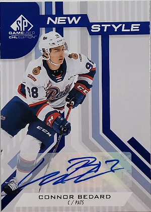 New Style Blue Auto Connor Bedard