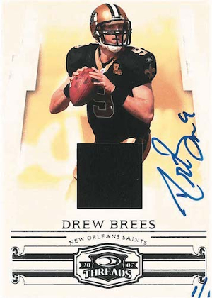 Recollection Collection 2007 Threads Drew Brees MOCK UP