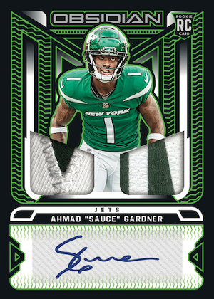 Rookie Jersey Ink Electric Etch Green Ahmad Sauce Gardner MOCK UP