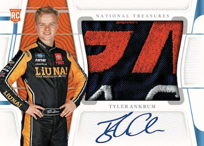 Rookie Patch Auto Tyler Ankrum MOCK UP