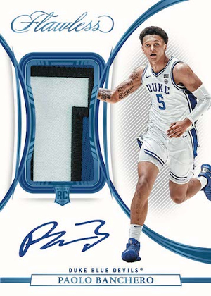 Vertical Rookie Patch Auto Paolo Banchero MOCK UP