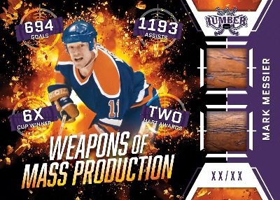 Weapons of Mass Production Mark Messier MOCK UP