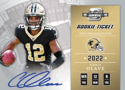 2002 Contenders Throwback Rookie Ticket Auto Chris Olave MOCK UP 2002 Contenders Throwback Rookie Ticket Auto Chris Olave MOCK UP