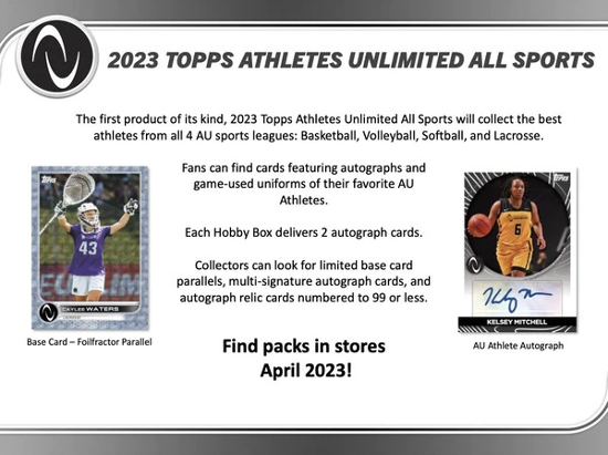 2023 Topps Athletes Unlimited