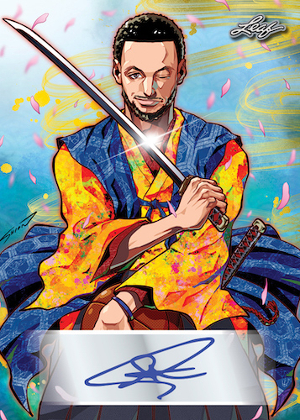 Anime Nation Auto Stephen Curry MOCK UP
