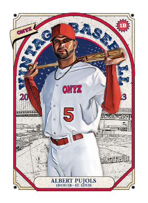Base Albert Pujols MOCK UP
