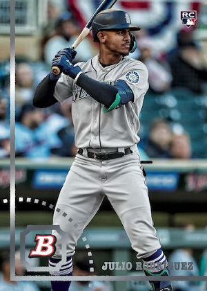 Base Veterans and Rookies Julio Rodriguez MOCK UP