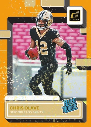 Base Rated Rookie Holo Gold Chris Olave MOCK UP