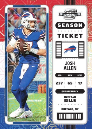 Base Season Ticket RWB Josh Allen MOCK UP Base Season Ticket RWB Josh Allen MOCK UP