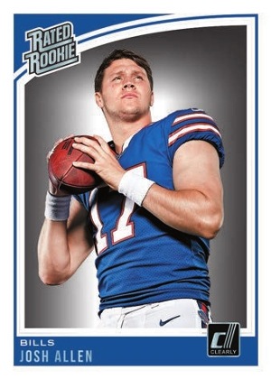 Clearly Retro Rated Rookie Josh Allen MOCK UP