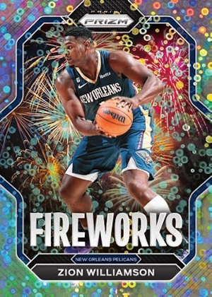 Fireworks Fast Break Prizms Zion Williamson MOCK UP