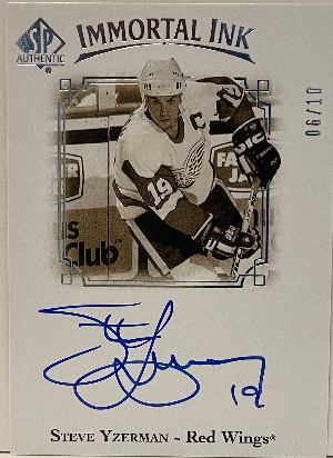 Immortal Ink Steve Yzerman Immortal Ink Steve Yzerman