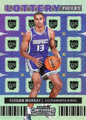 Lottery Ticket Cracked Ice Keegan Murray MOCK UP