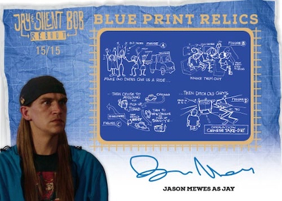 Manufactured Blue Print Relics Auto Jason Mewes as Jay MOCK UP