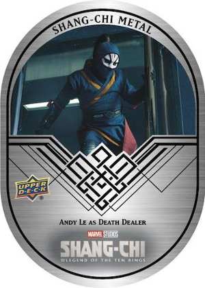Shang-Chi Metal Die-Cut Andy Le as Death Dealer MOCK UP