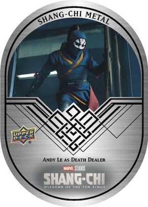 Shang-Chi Metal Die-Cut Andy Le as Death Dealer MOCK UP Shang-Chi Metal Die-Cut Andy Le as Death Dealer MOCK UP