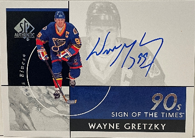 Sign of the Times Decades 90s Wayne Gretzky